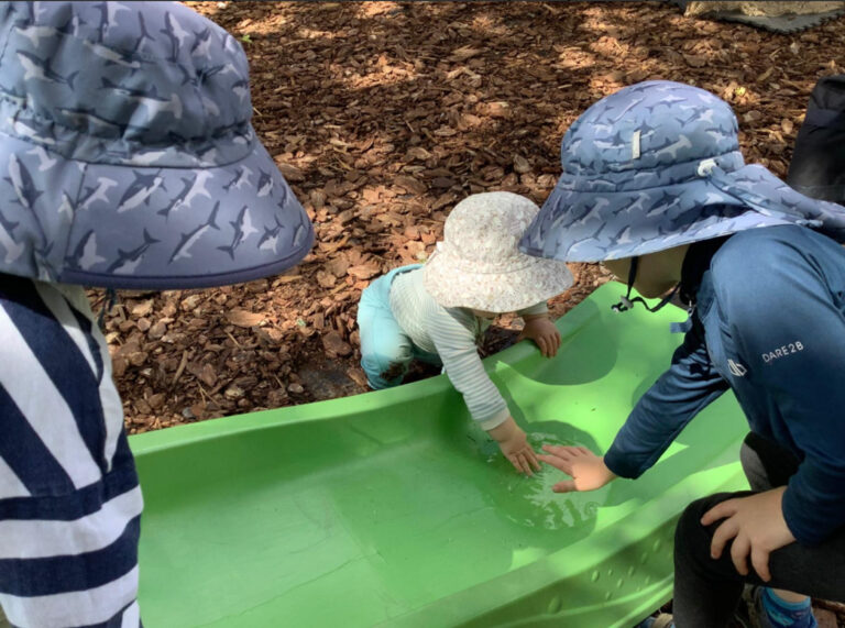 Learning & exploration, outdoor play at the Pheasant Nest
