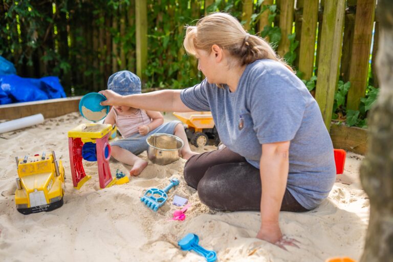 Sandpit play