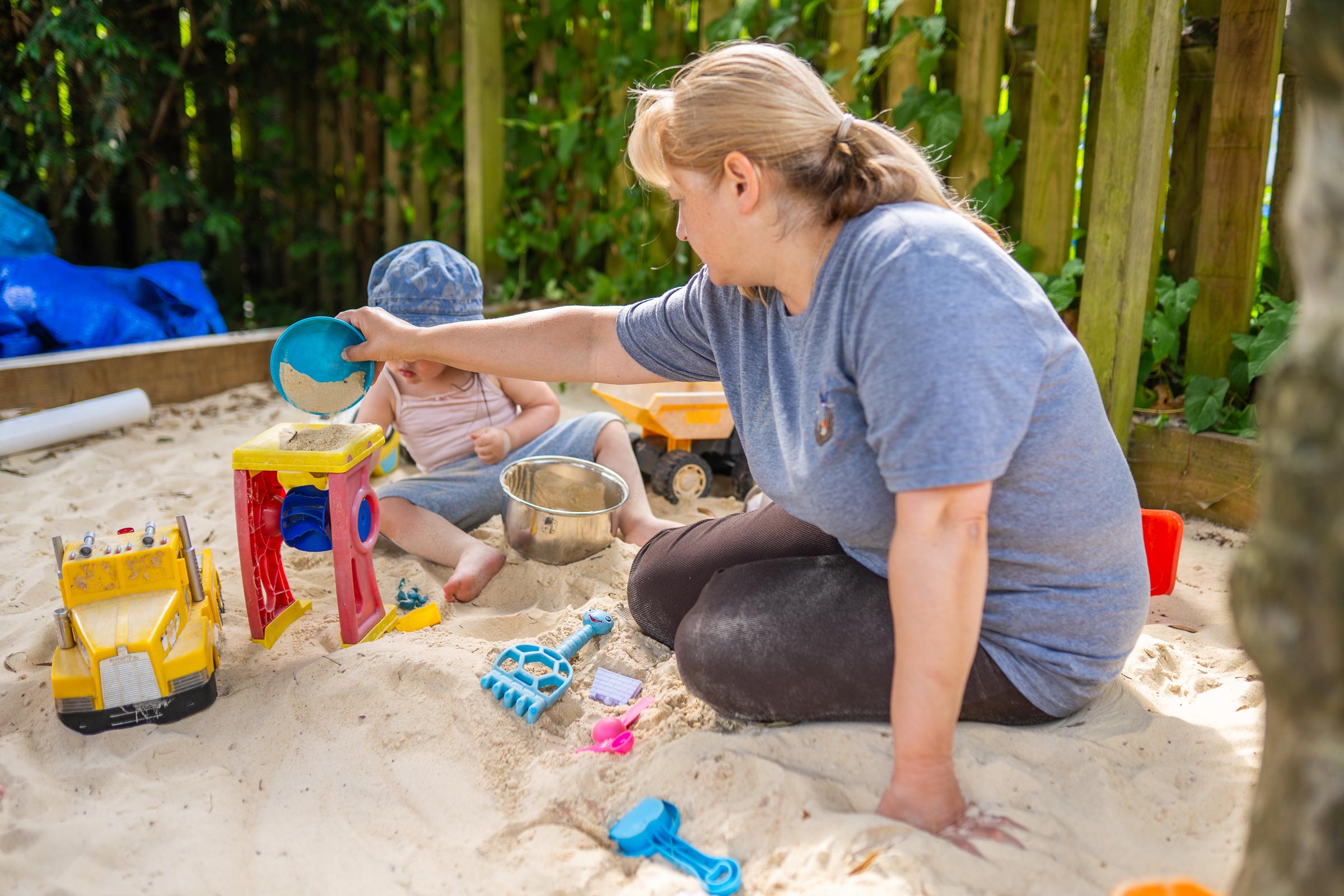 Sandpit play